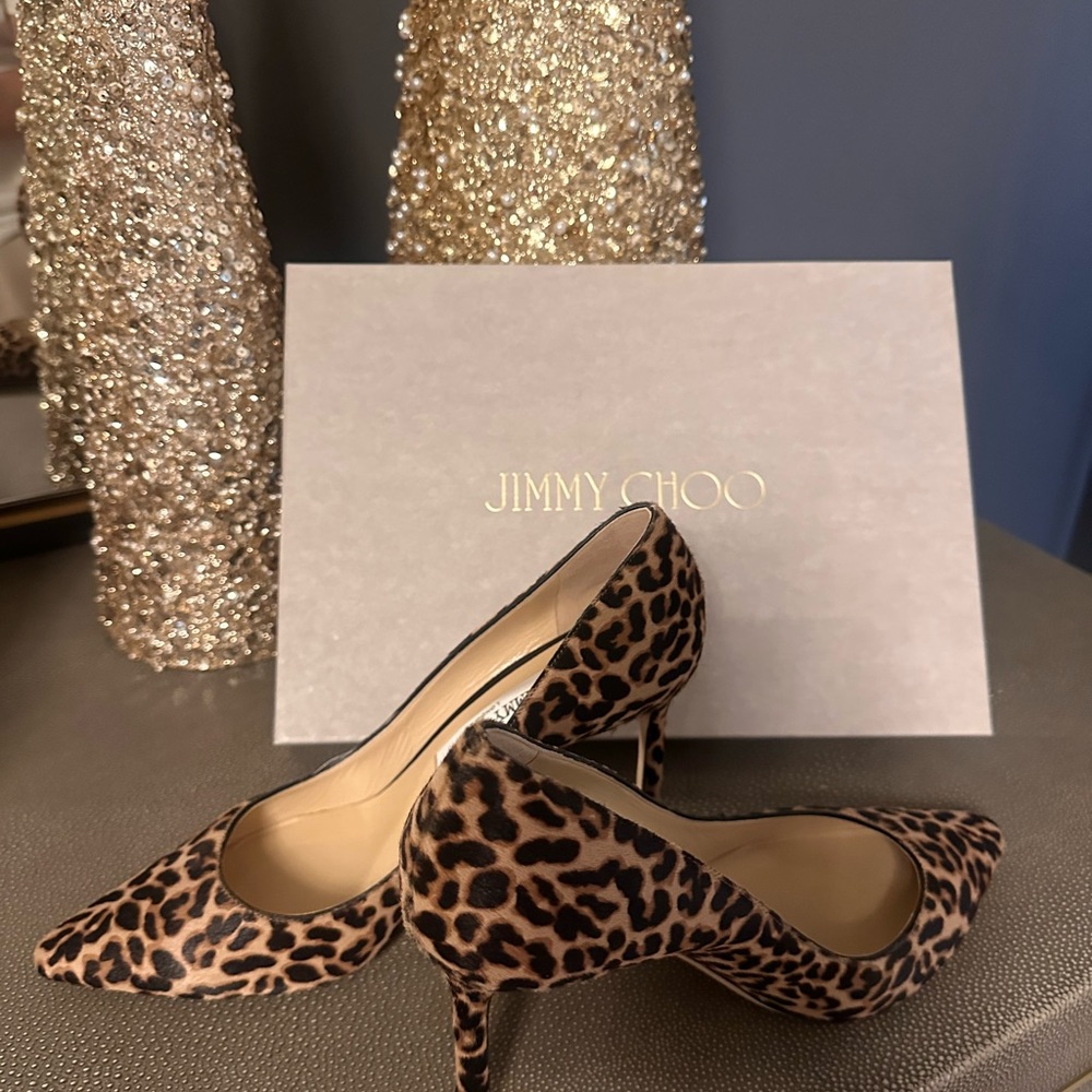 Jimmy Choo Leopard Print Heels